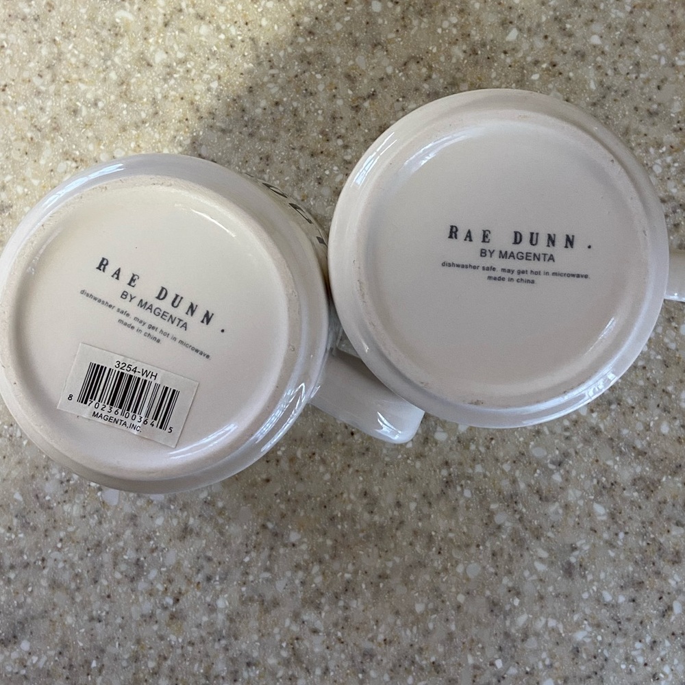 Rae Dunn Stackable Cups - Picture 2 of 5